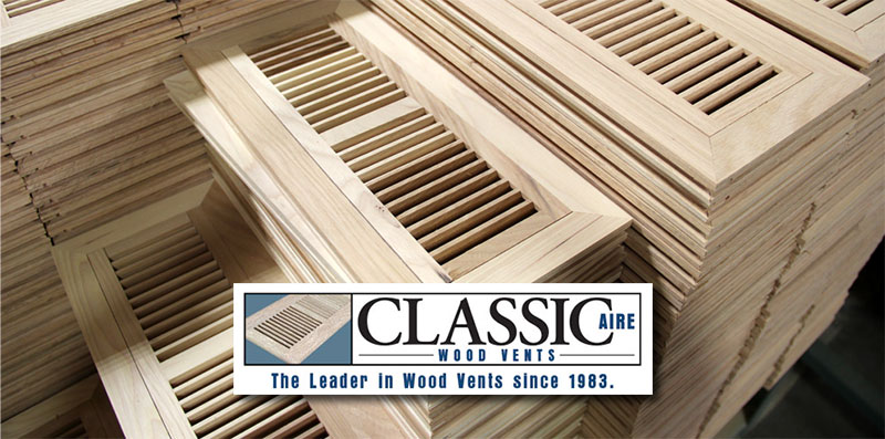 ClassicAire Wood Vents