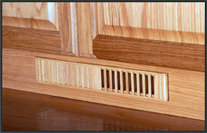 ClassicAire Toe Kick Wood Vent