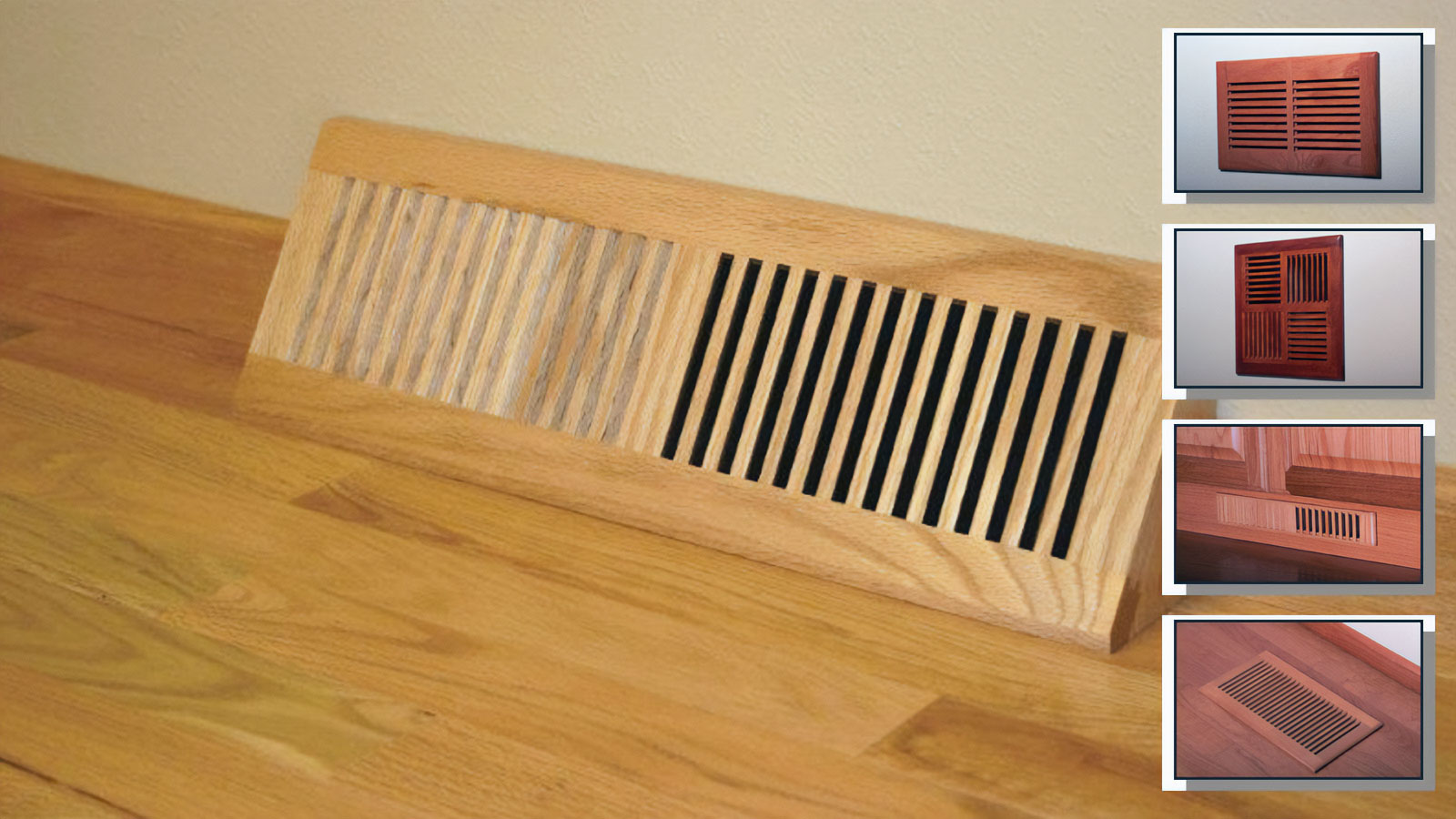ClassicAire Specialty Wood Grilles